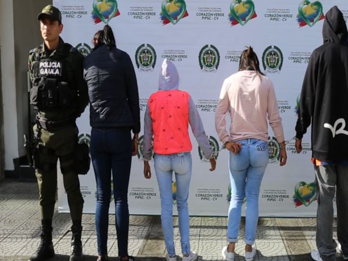 Cuatro fueron las capturas por el presunto delito de extorsión