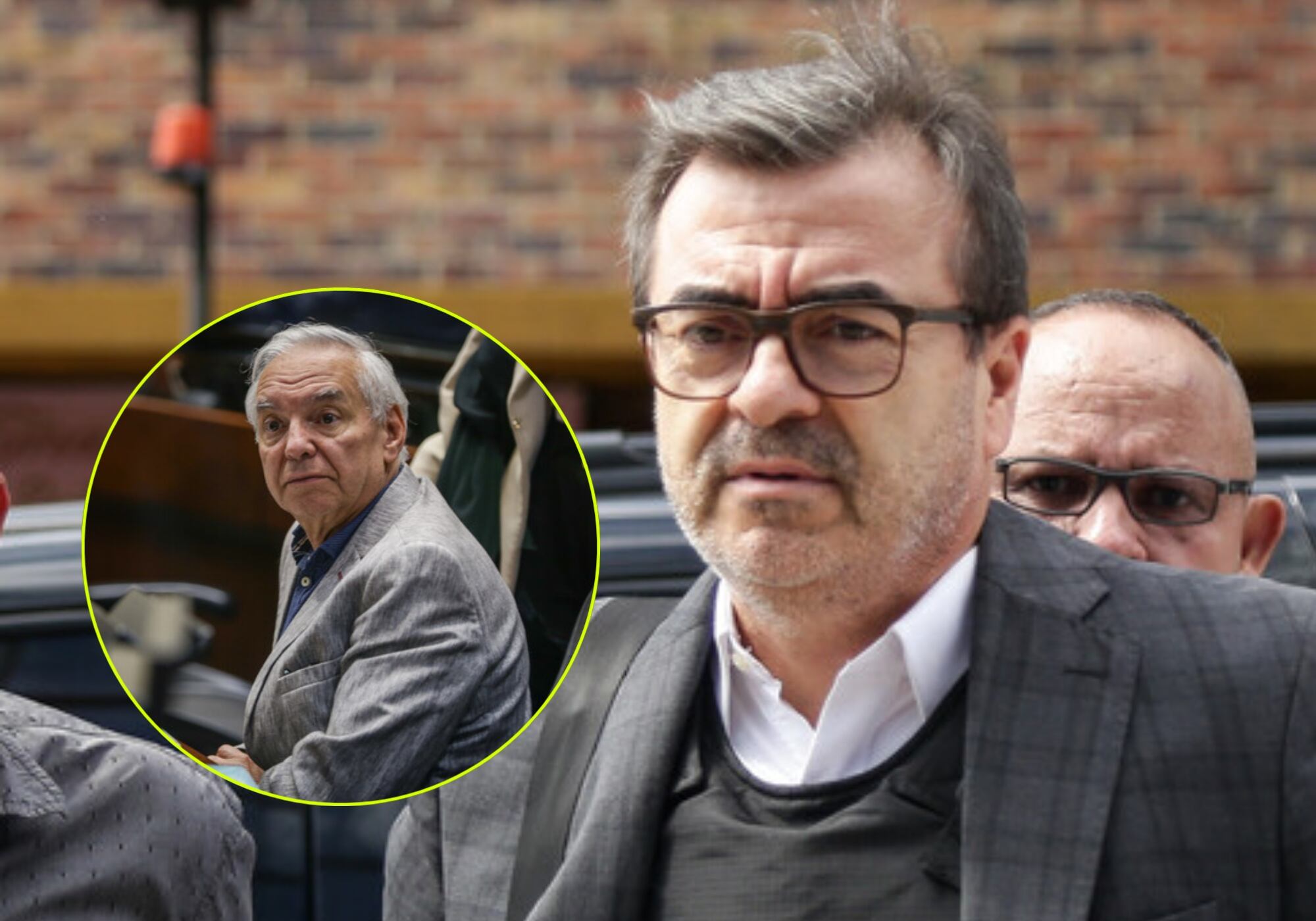 Olmedo López y Ricardo Bonilla. Fotos: (Colprensa - Catalina Olaya)