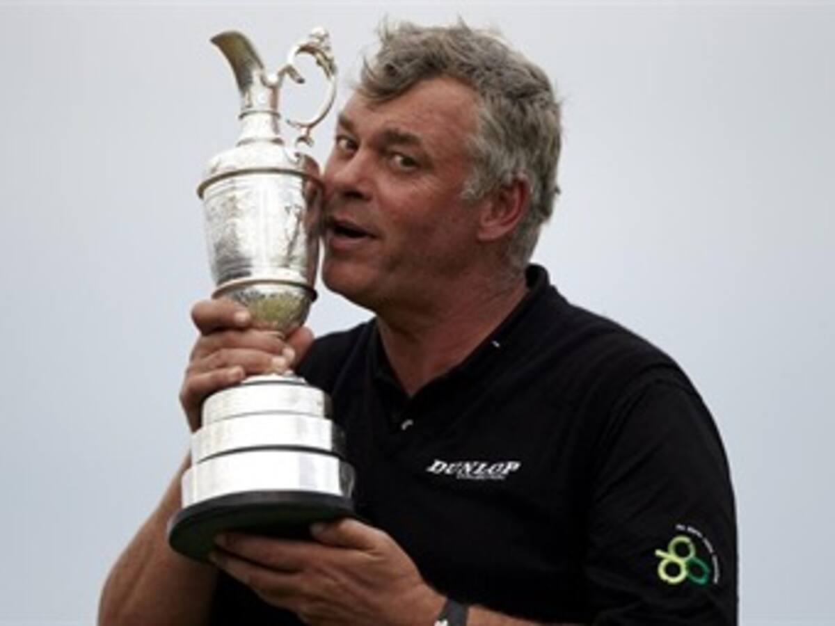 El norirlandés Darren Clarke gana el Abierto Británico
