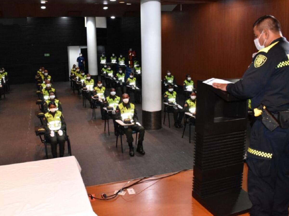 Policía Metropolitana de Cartagena tiene 148 nuevos auxiliares bachilleres