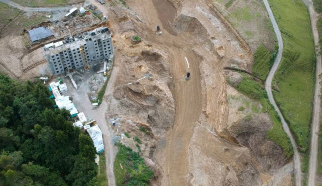 Panorámica del proyecto de vivienda Tierra Viva