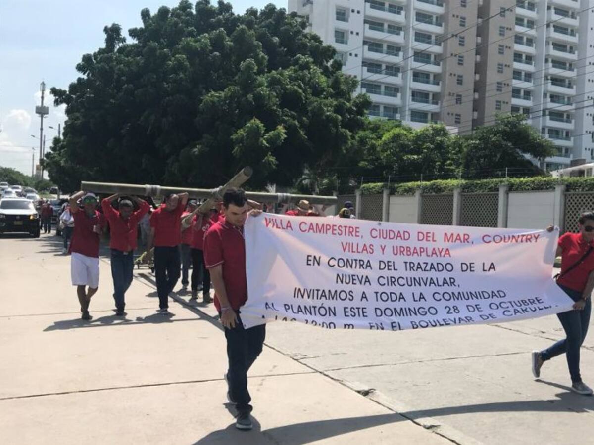 Cambiar diseños de Vía de la Prosperidad piden moradores de Villa Campestre