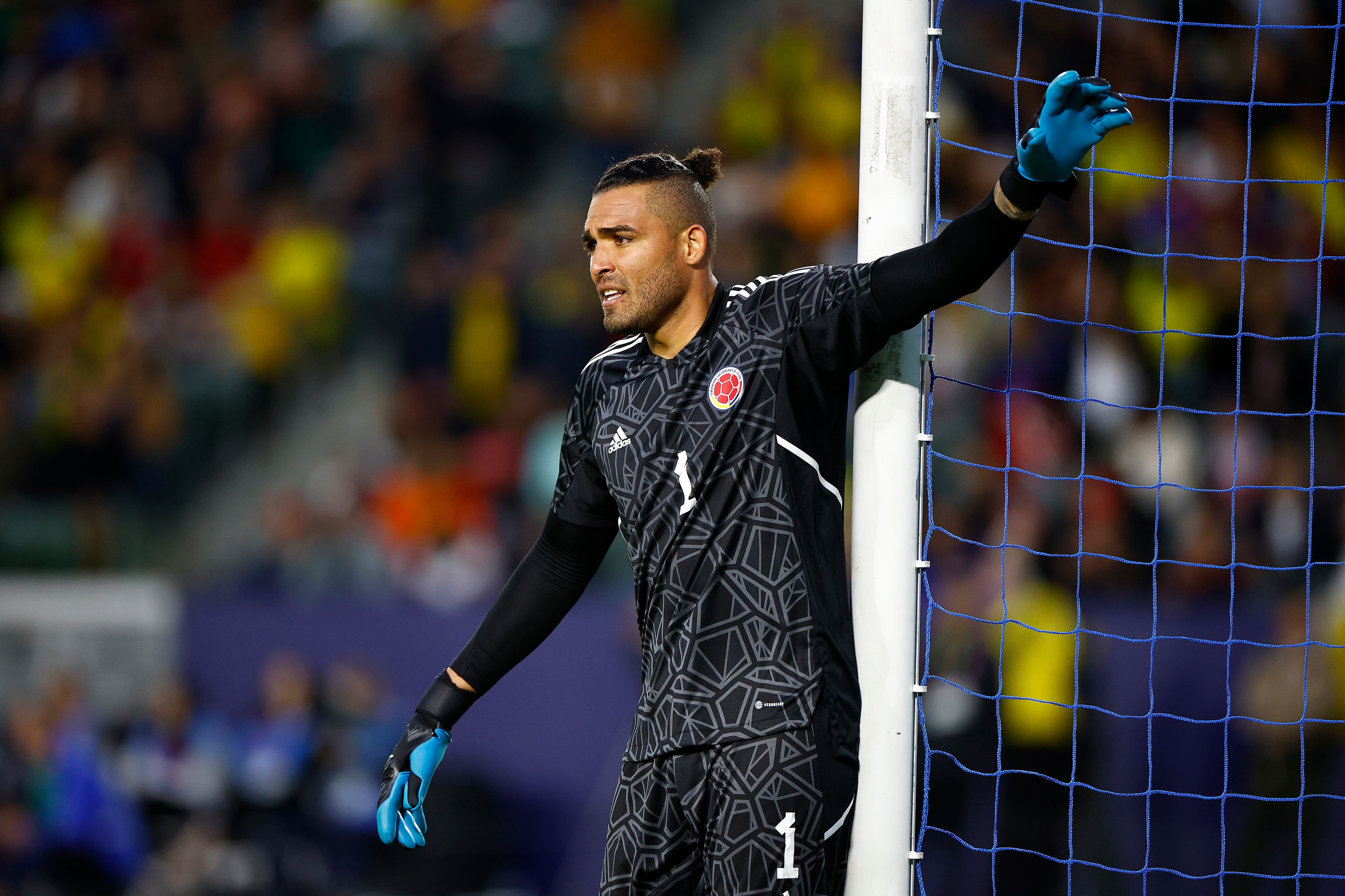Álvaro Montero, portero de Millonarios y de la Selección Colombia.  (Photo by Ronald Martinez/Getty Images)