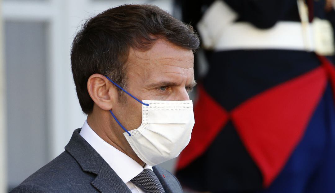 El presidente de Francia, Emmanuel Macron