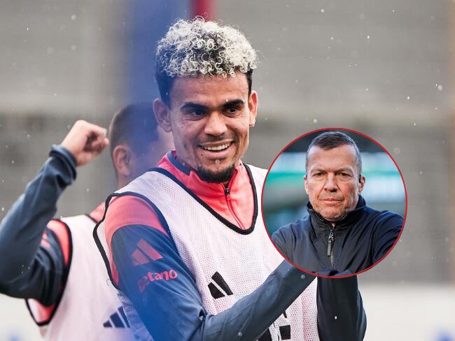 Luis Díaz en su primer entrenamiento con el Bayern Múnich / Getty Images - FC Bayern.