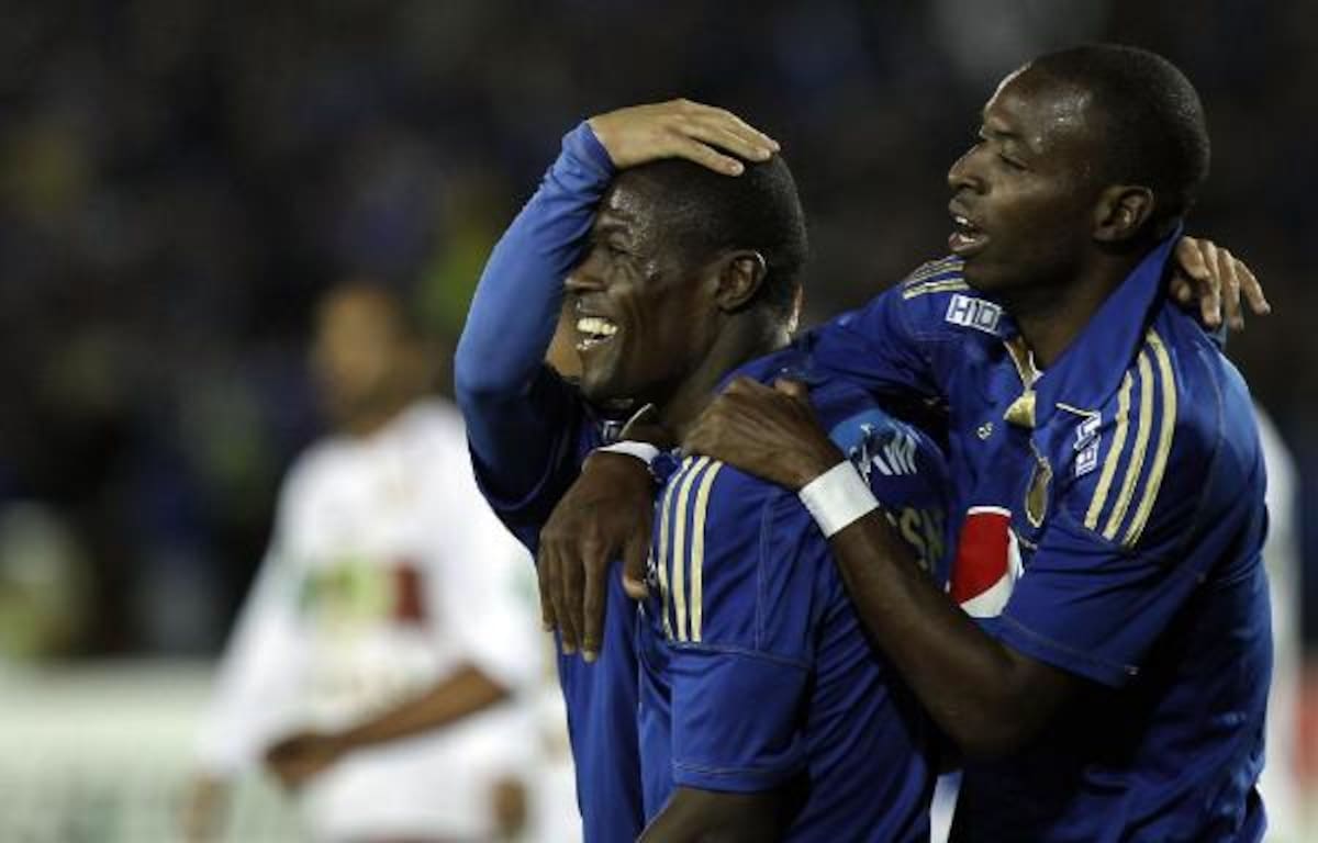 Tras un empate a cero en Ayacucho, Cosme abrió el marcador en la vuelta en Bogotá ante Inti Gas.