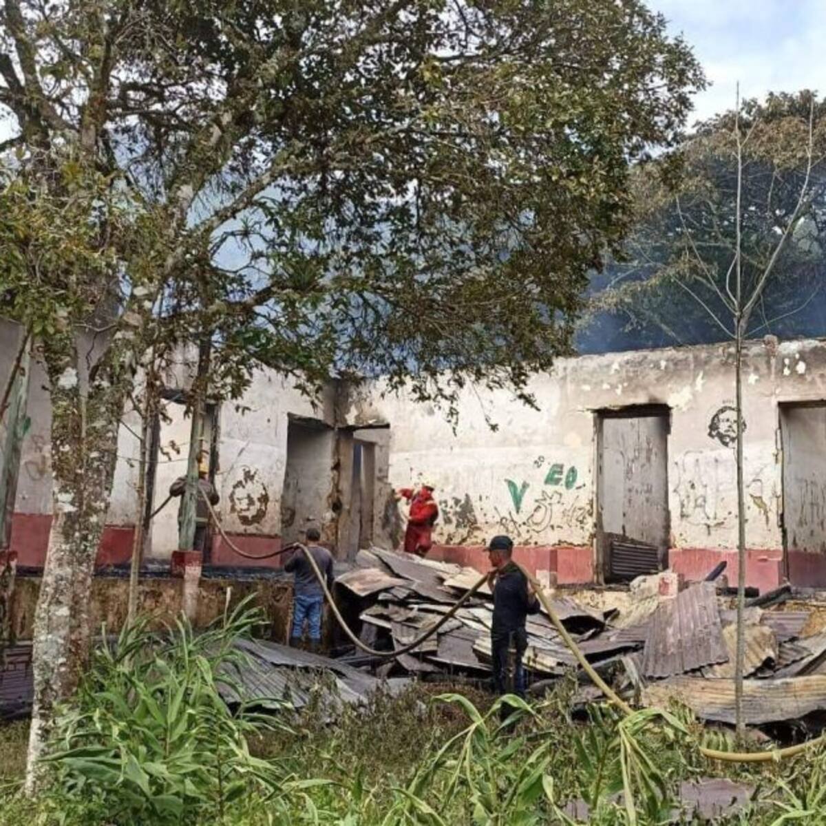Se incendió patrimonio histórico de Santander