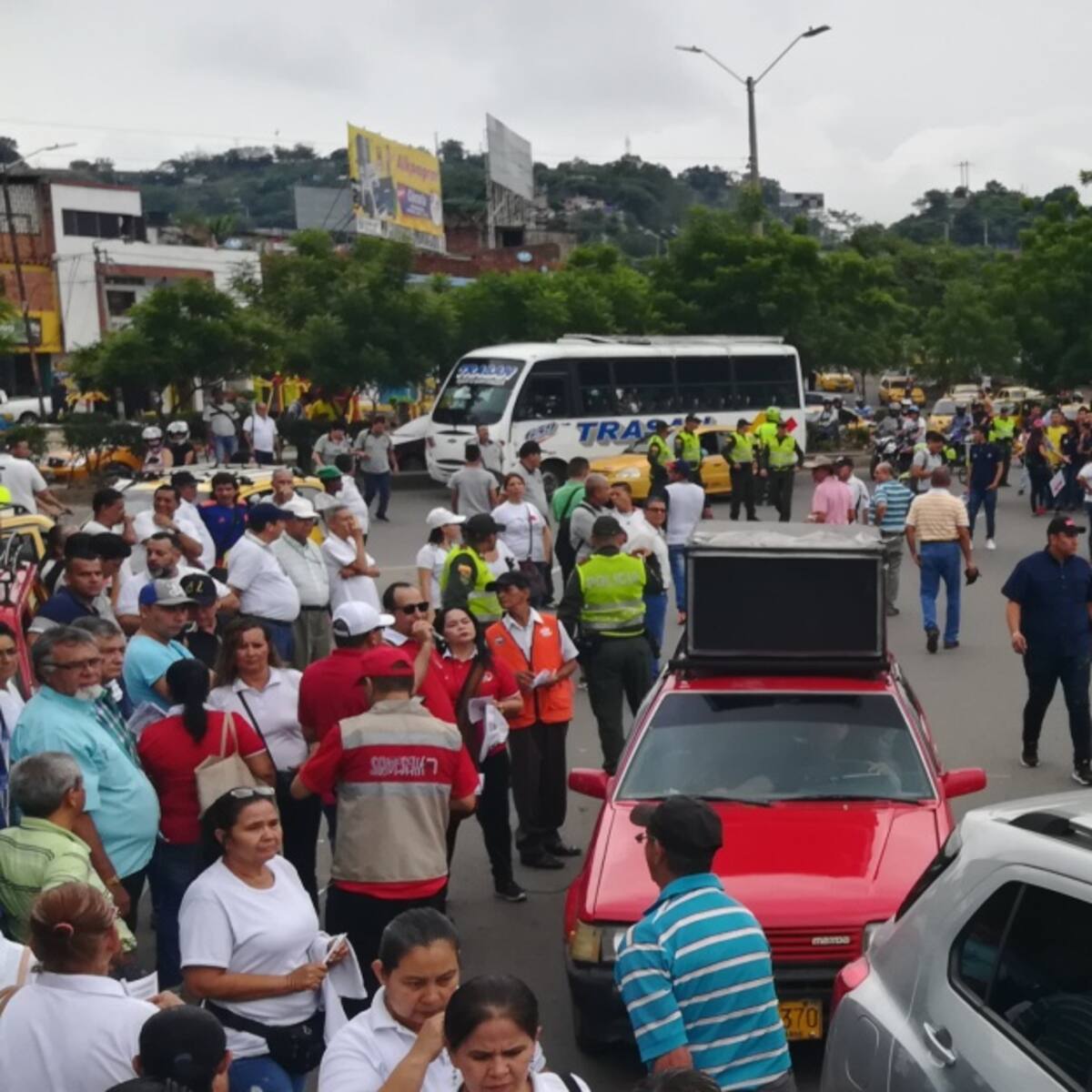 Autoridades coordinan acciones preventivas por el paro nacional