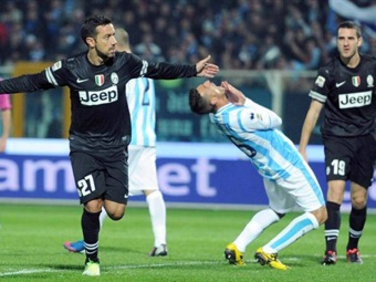 Milán y Juventus empataron en sus partidos, al inicio de la fecha 13 en Italia.