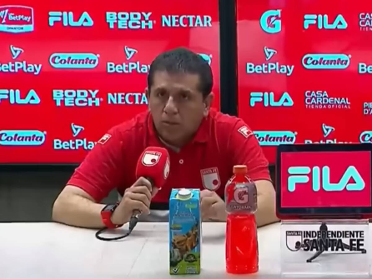 Francisco López ilusiona a los hinchas de Santa Fe: “Estamos comprometidos a ganar la estrella 11″