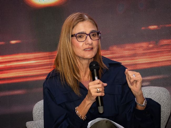 Ángela María Orozco, vicepresidenta senior de AsuntosCorporativos de Avianca, resaltó el papel clave del diálogo interinstitucional. | Foto: Caracol Radio