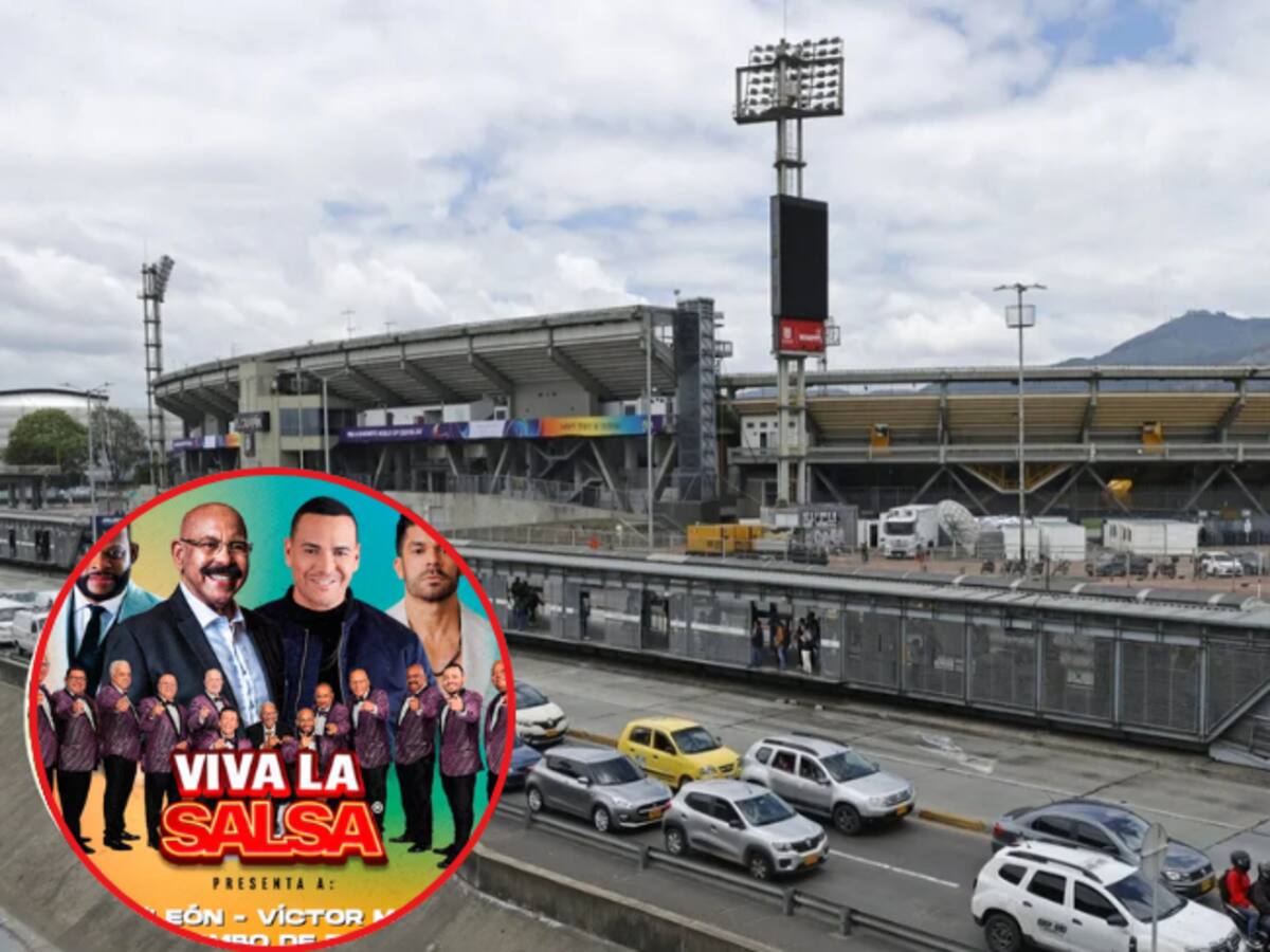 Concierto Viva la Salsa: Horarios y cierres viales en Bogotá este 19 de septiembre