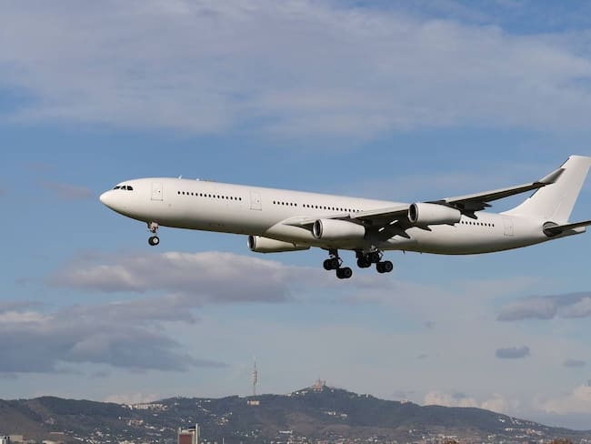 Imagen de referencia de avión. Foto: Getty Images / Jonatan Ortega Mendez