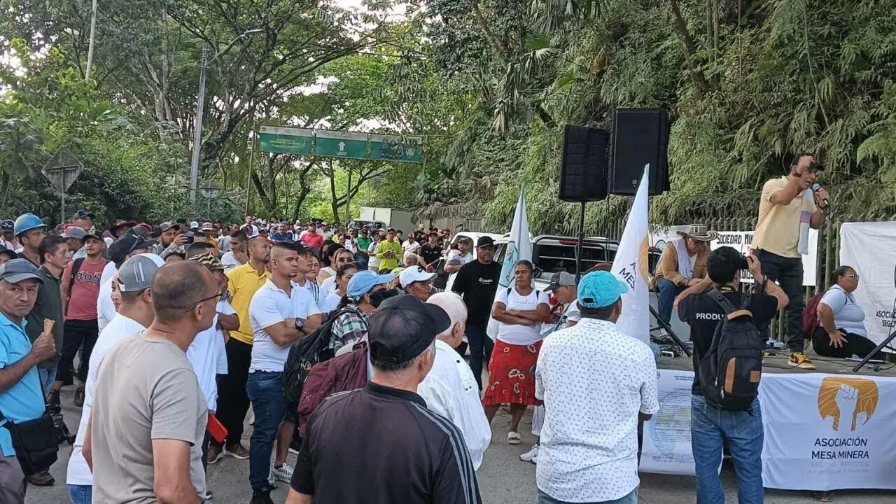 Mineros del Nordeste antioqueño. Foto: cortesía.