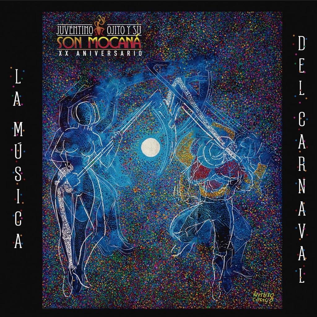 Portada del álbum "La música del carnaval" de Juventino Ojito