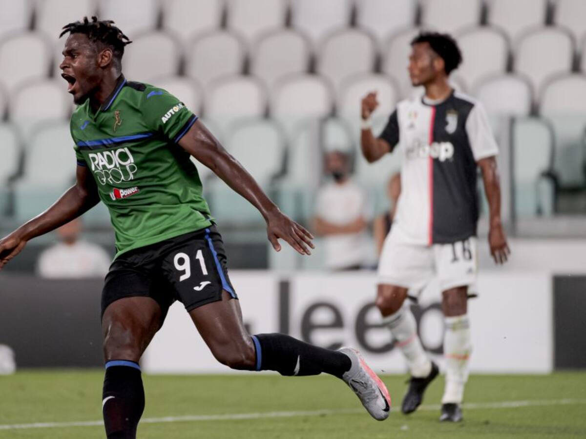 Partidazo con sello colombiano: Juventus y Atalanta empataron en la Serie A