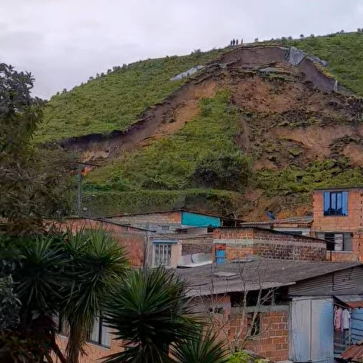 Deslizamientos de tierras dejan 91 familias evacuadas y 43 casas afectadas en Chinchiná, Caldas