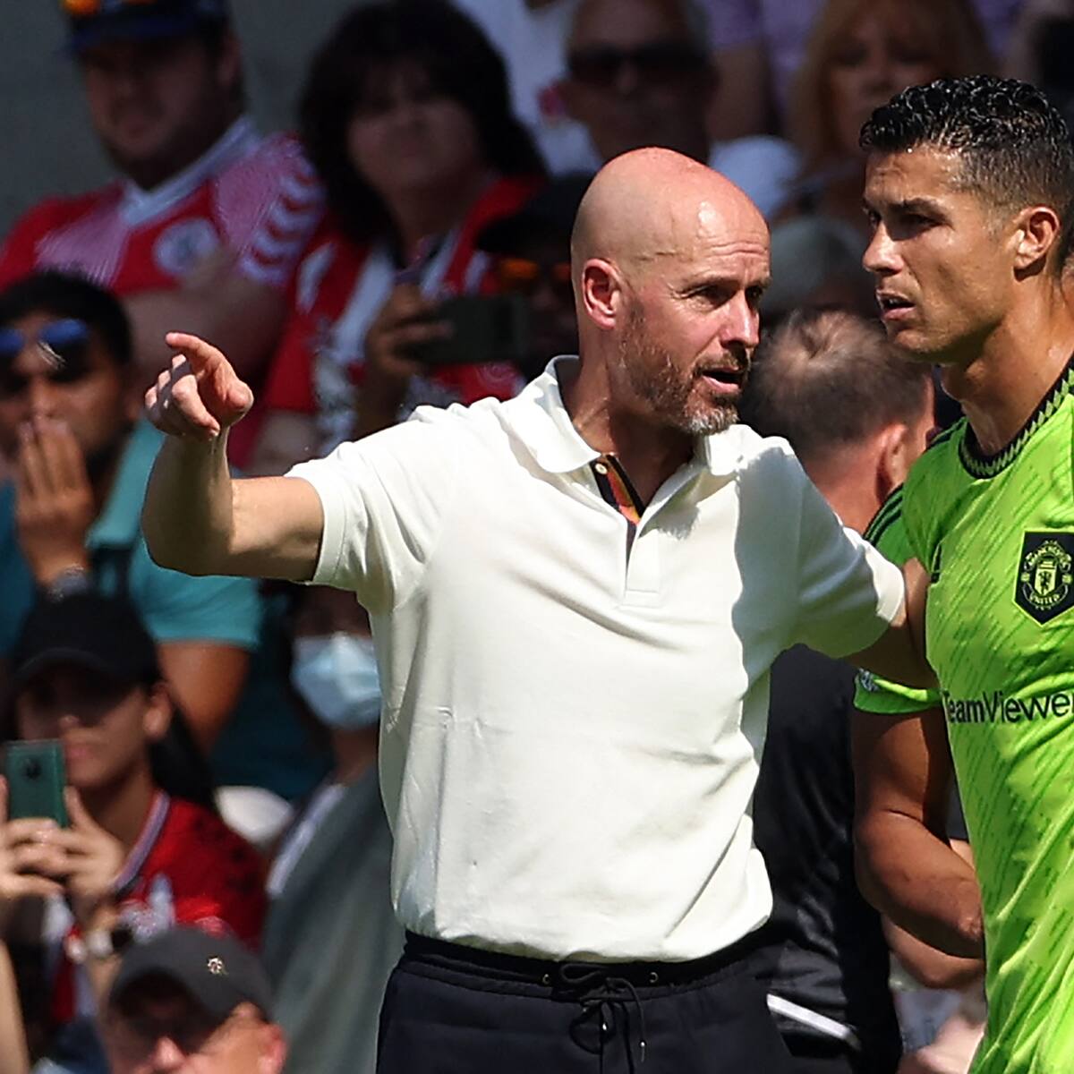 Cristiano Ronaldo suelta una fuerte crítica contra Ten Hag en Manchester United: esto dijo