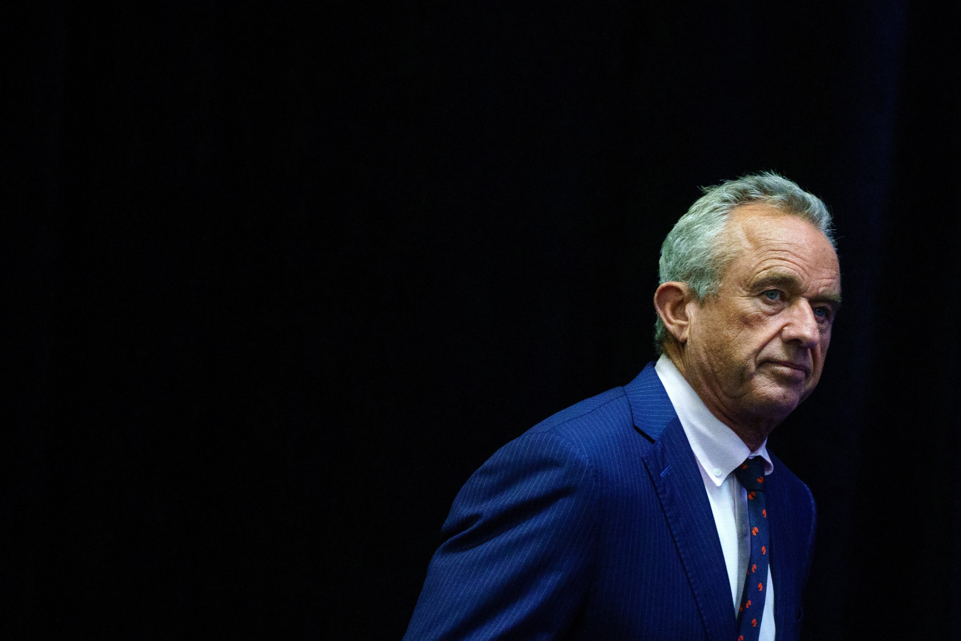 Fotografía de archivo del 24 de mayo del 2024 donde se observa a Robert Kennedy Jr durante la Convención Libertaria en Washington, DC (EE.UU.).
EFE/EPA/WILL OLIVER/ARCHIVO