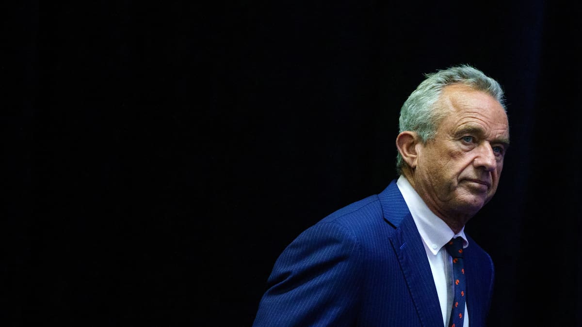 Robert F. Kennedy Jr: inhalé cocaína del asiento de un inodoro