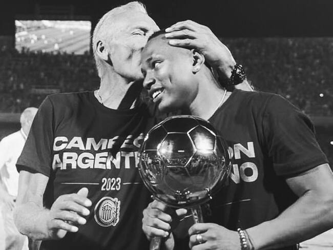 Miguel Russo y Jaminton Campaz