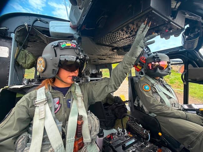 Fuerza Aérea localizó indicios de aeronave desaparecida cerca del Parque Natural Tatamá. Foto: Fuerza Aérea Colombiana