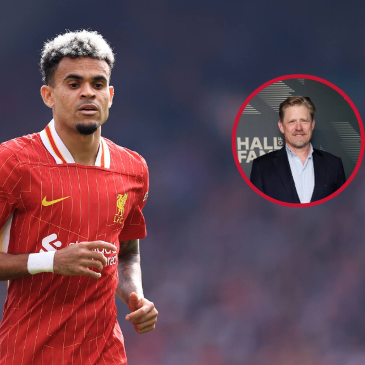 ¿Fue suerte? Leyenda de la Premier League habló de los goles de Luis Díaz en el Liverpool