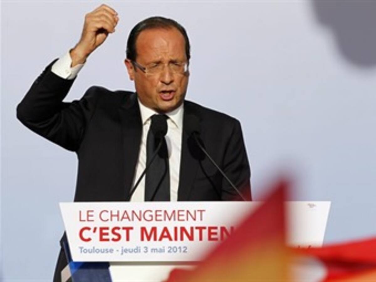 Hollande, el sucesor de Mitterrand que encarna la esperanza de cambio