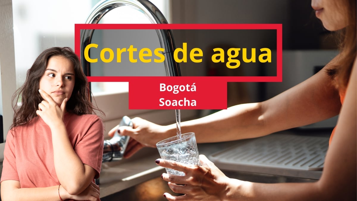 Cortes de agua en Bogotá y Soacha este 9 de julio | Getty Images
