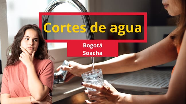 Cortes de agua en Bogotá y Soacha este 9 de julio | Getty Images