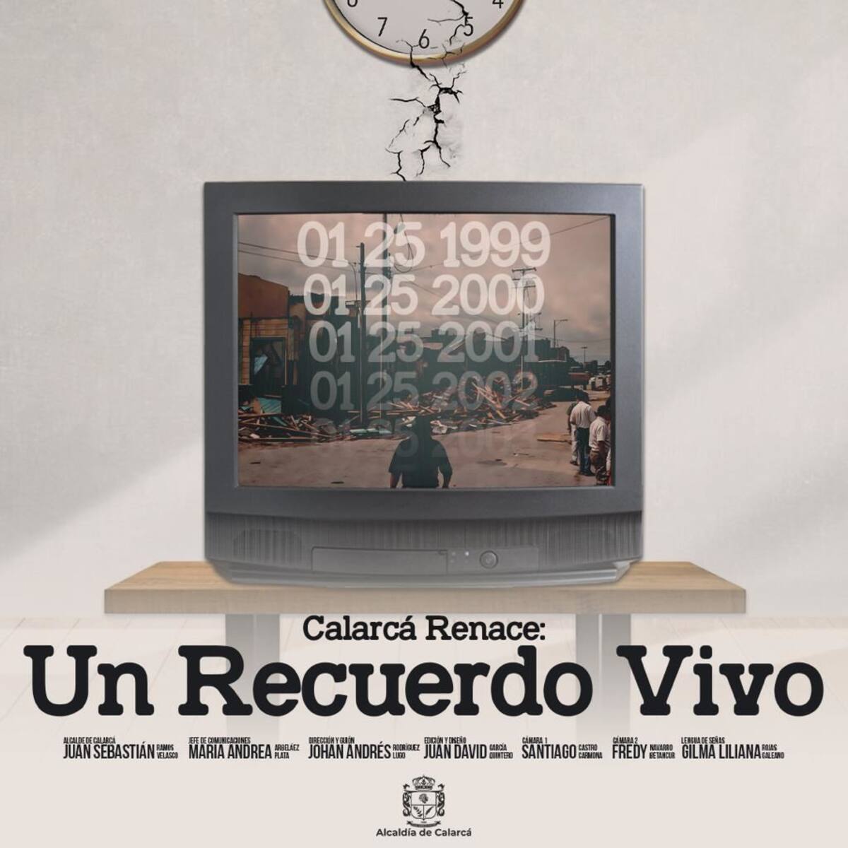 ‘Calarcá, Renace, un recuerdo vivo’: documental sobre el terremoto del 25 de enero de 1999