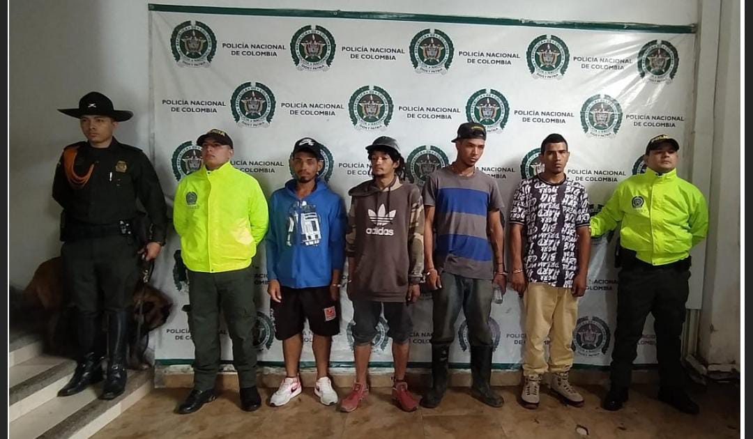 Capturados por presunto tráfico de estupoefacientes - Policía de Risaralda.