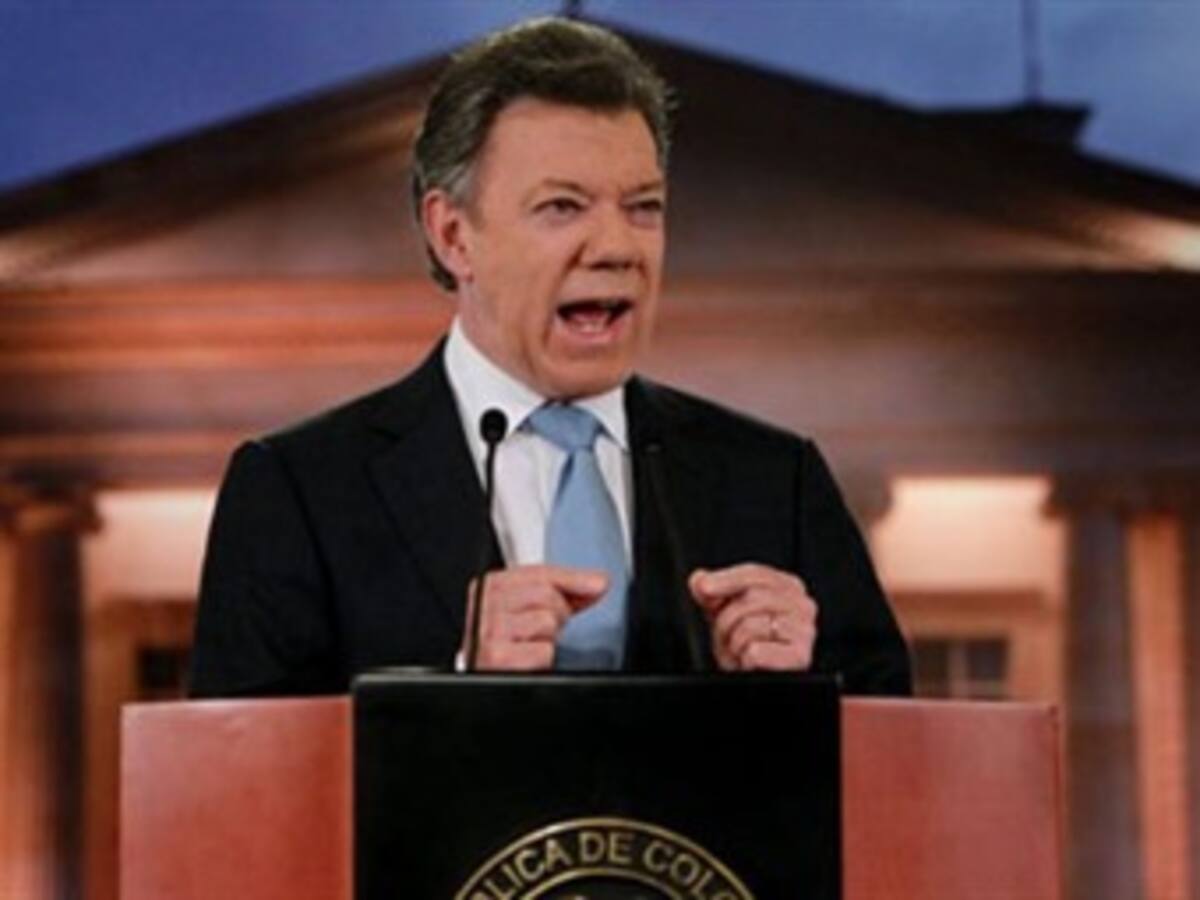 Santos dice que si el proceso de paz con las Farc falla el país no perderá nada