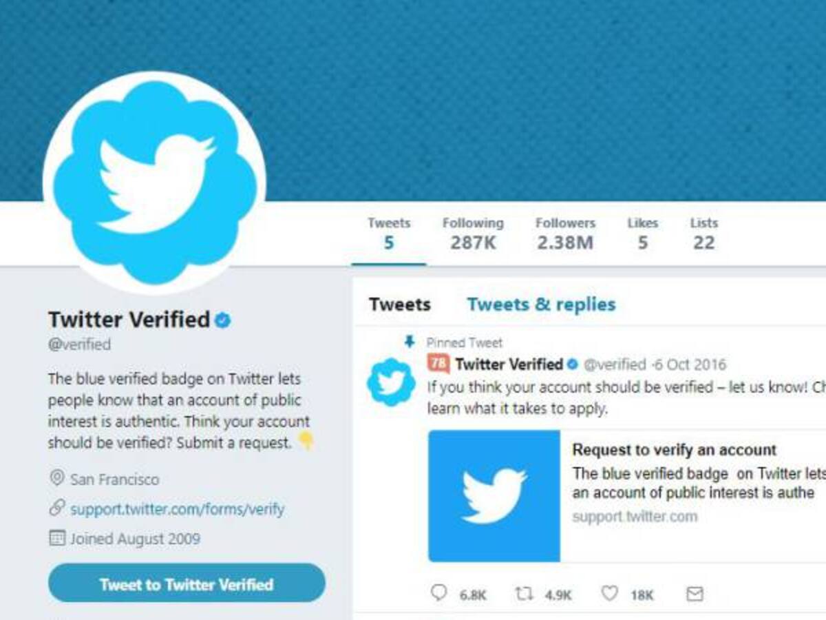 Twitter suspende verificación de cuentas para aclarar confusión