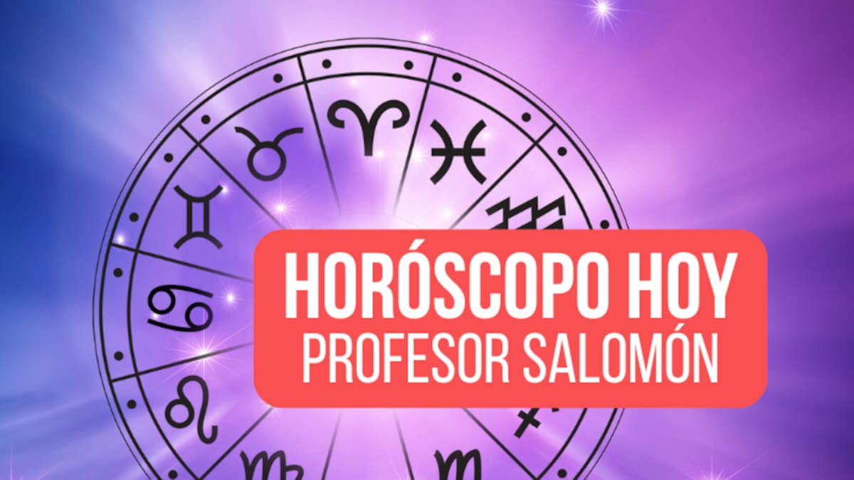 Horóscopo Profesor Salomón HOY: Novedades en salud para Escorpio, Piscis y otros signos