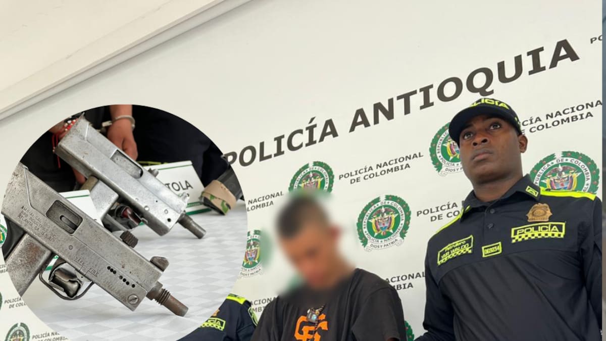 Un hombre tenía escondidas en su casa seis armas de fuego y municiones en El Santuario, Antioquia