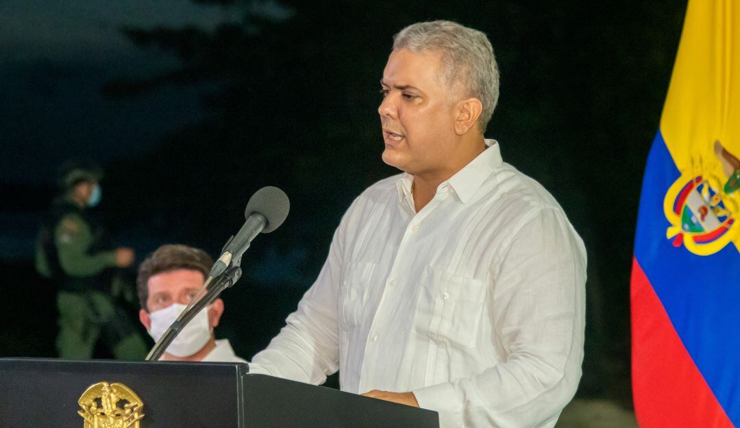 Iván Duque, presidente de Colombia