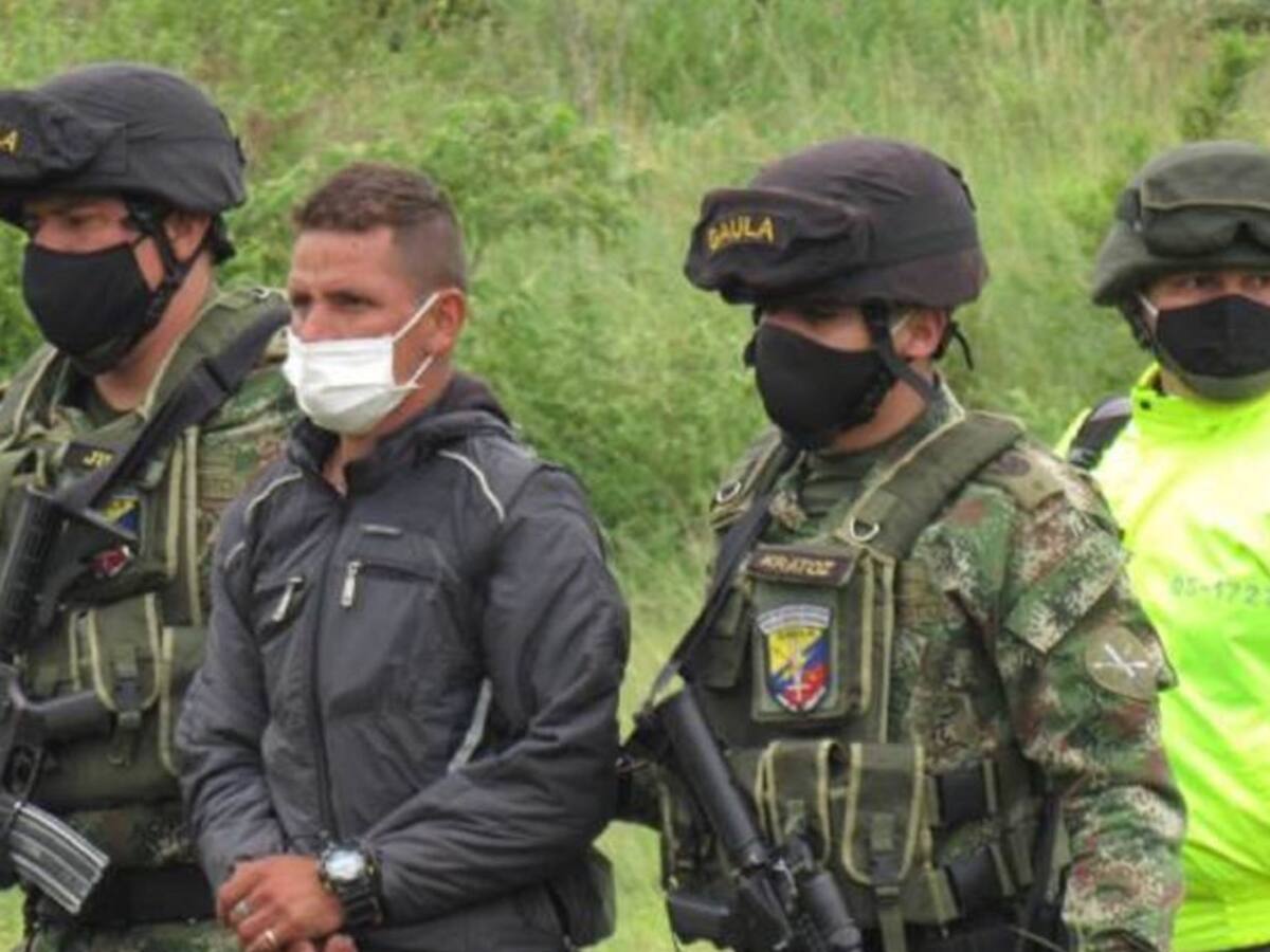 Condenan a ‘Arnold’ escolta de un cabecilla de las disidencias del Tolima