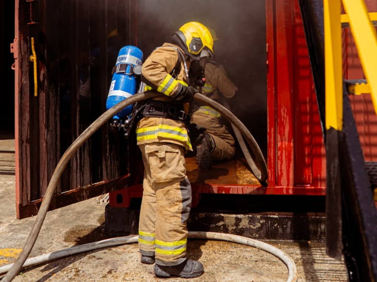 Cuerpo de Bomberos de Cartagena atendió 117 emergencias en noviembre