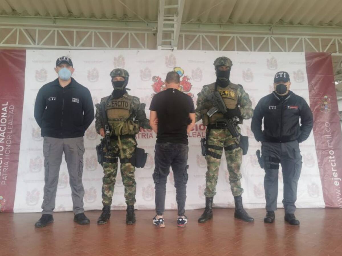 Capturado ‘Mono Pacho’, fundador y cabecilla de la estructura Carlos Patiño