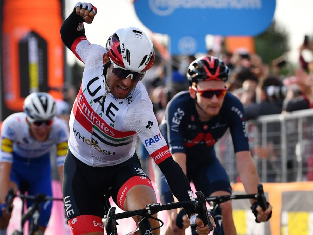 Diego Ulissi, ganador de la etapa 13 del Giro de Italia