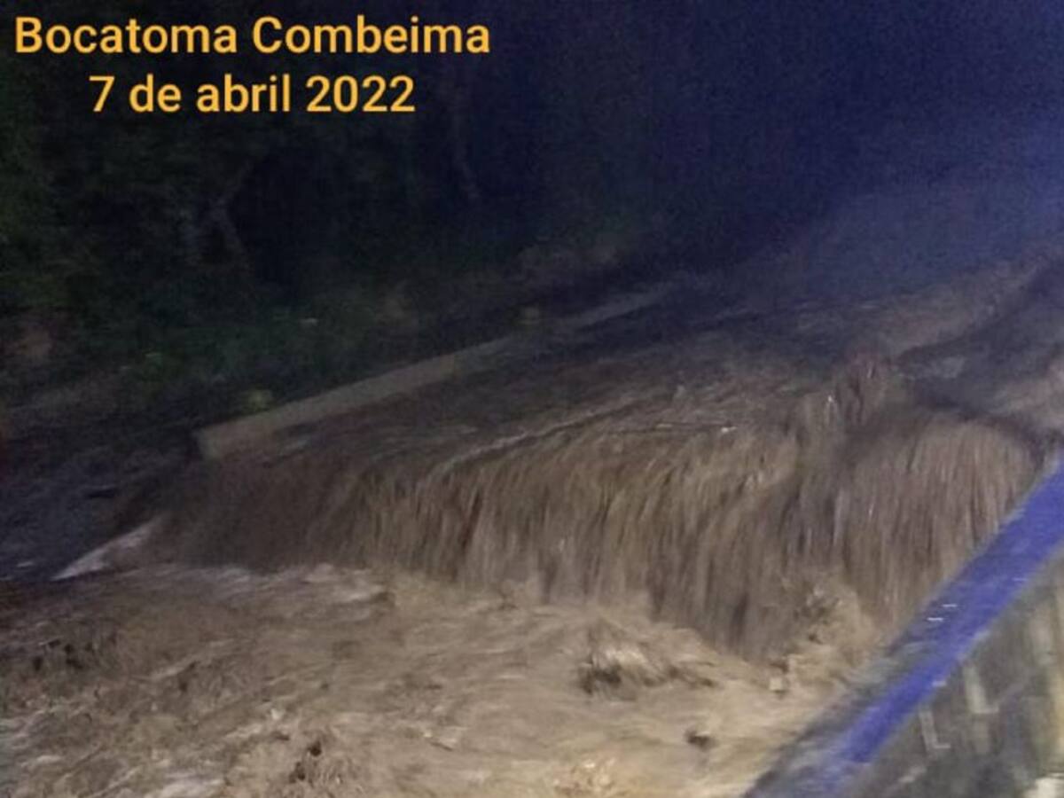 Lluvias siguen generando dificultades en el servicio de agua en Ibagué
