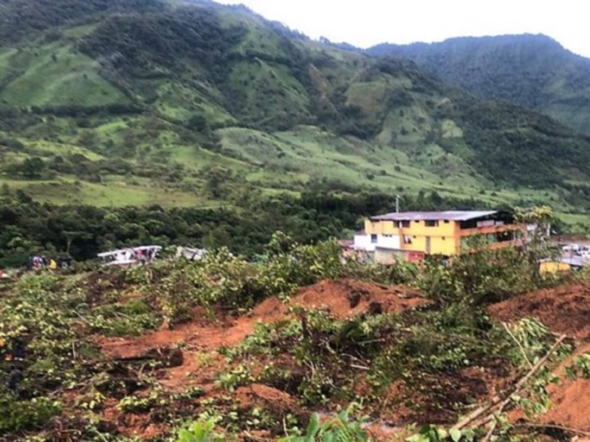 Deslizamiento de tierra en Mallama, Nariño, deja 10 muertos