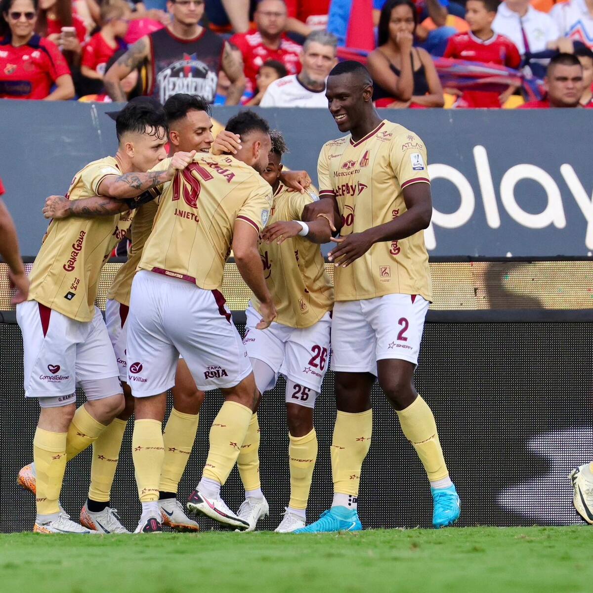 Tolima logra un triunfo agónico ante un Medellín que no levanta cabeza en Liga