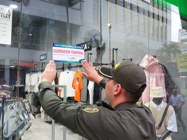 Más de 20 establecimientos han sido sellados durante las últimas dos semanas en Ibagué