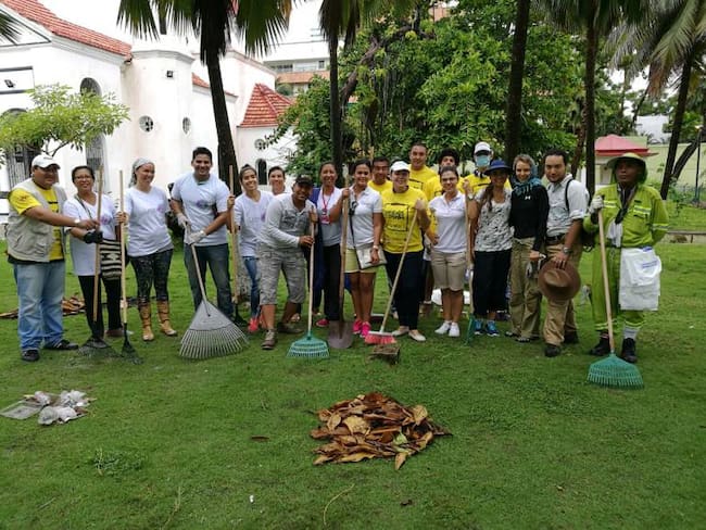 Corpoturismo se unió a la campaña limpiemos Colombia