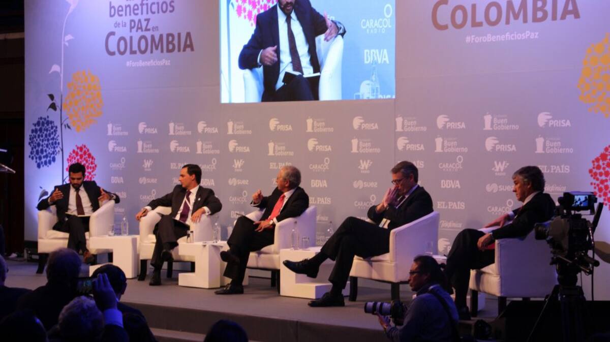 Desde ya se notan los beneficios y los dividendos de la paz. 