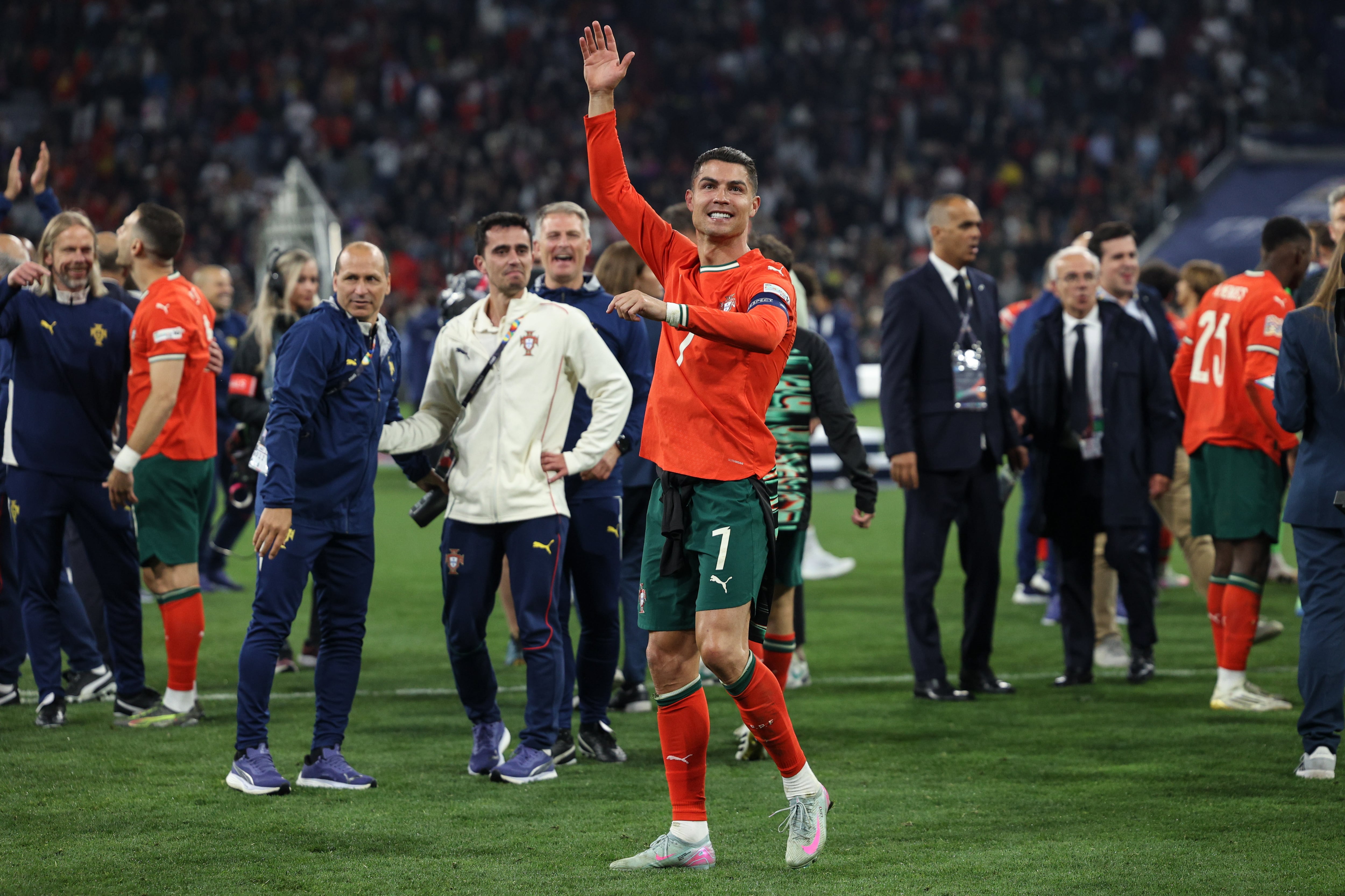 Portugal de la mano de Cristiano Ronaldo es campeona de Nations League ante España: Vea el resumen EFE/EPA/MIGUEL A. LOPES