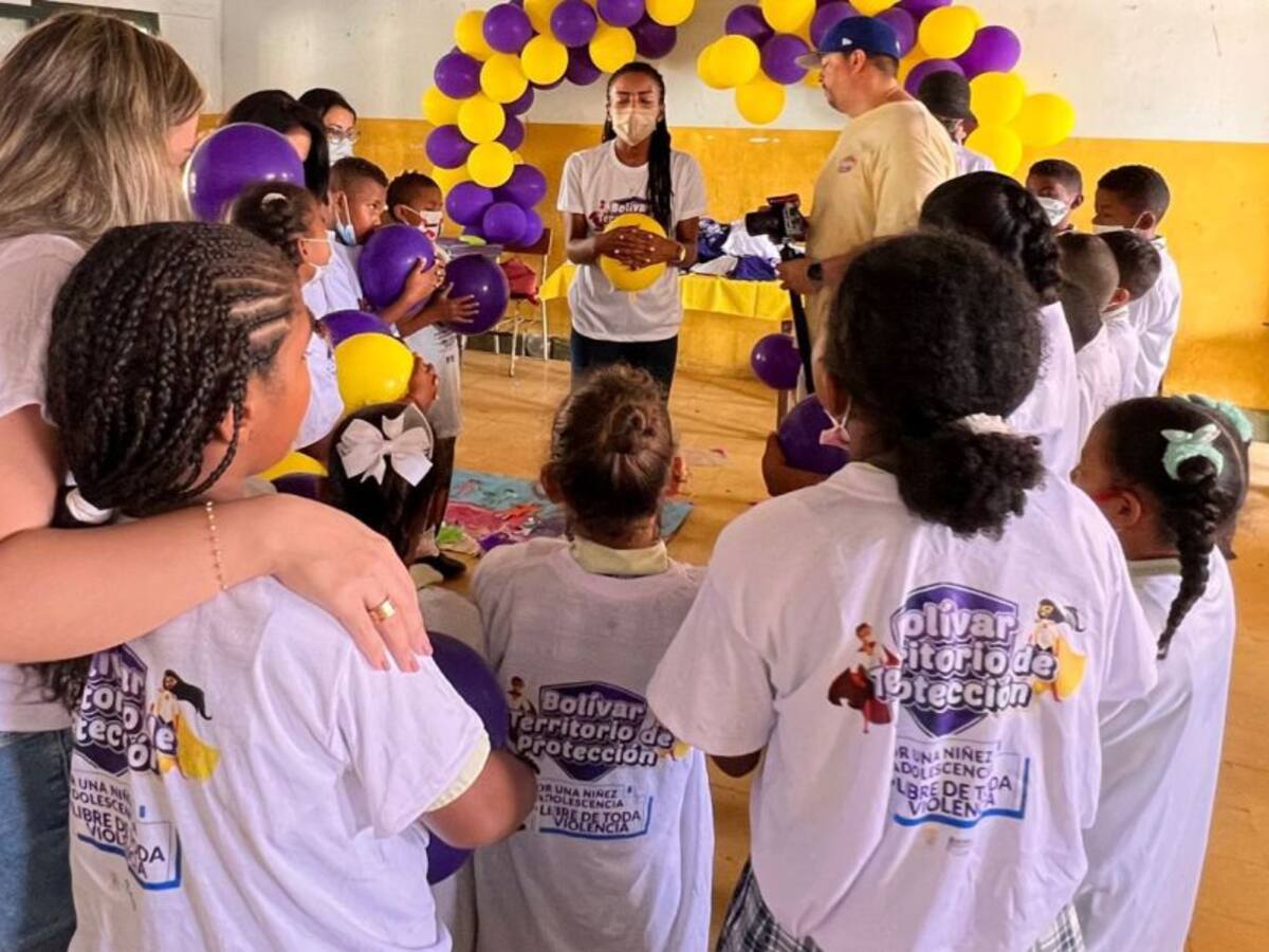 Campaña contra la explotación sexual infantil en Galerazamba