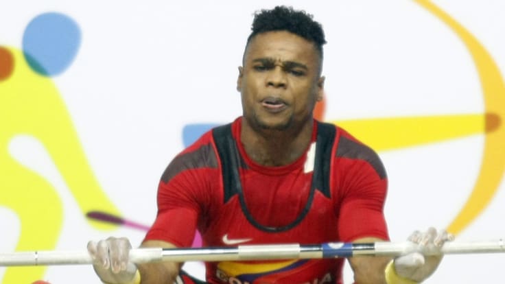 Pesista Francisco Mosquera, no irá a los Juegos Olímpicos